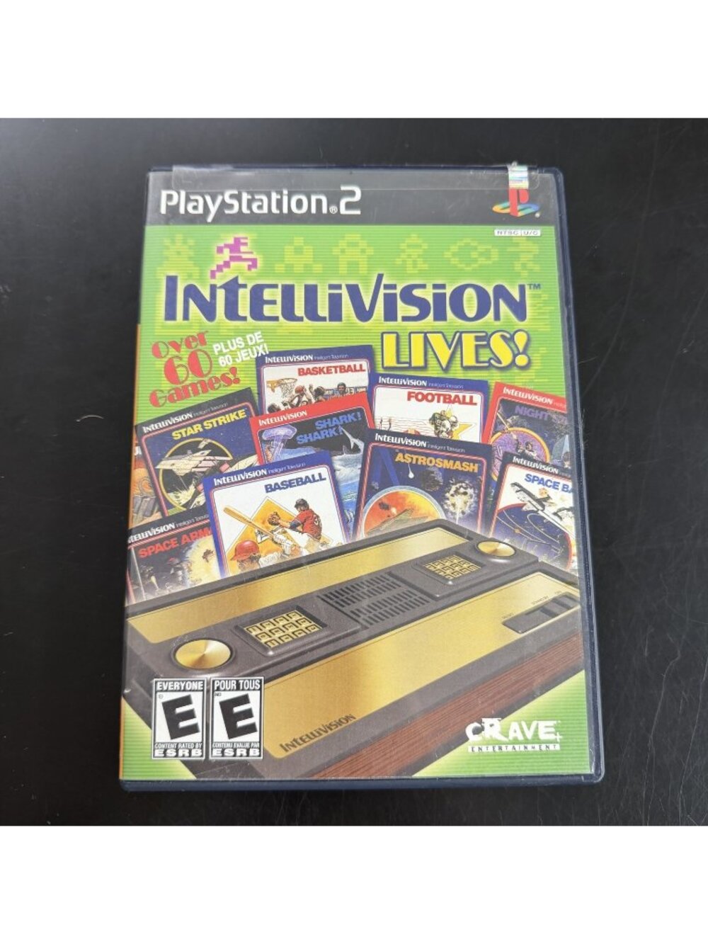 Intellivision Lives (Sony PlayStation 2, 2003) PS2 No Manual